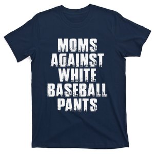 Moms Against White Baseball Pants Retro T-Shirt