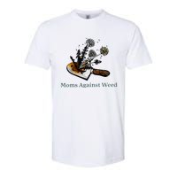 Moms Against Weed Funny For Women Softstyle CVC T-Shirt