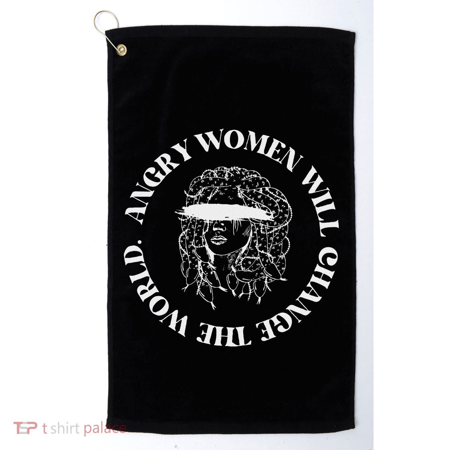 Medusa Angry Women Will Change The World Greek Mythology Golf Towel