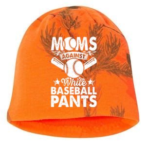 Moms Against White Baseball Pants Funny Baseball Mom Humor Kati - Camo Knit Beanie