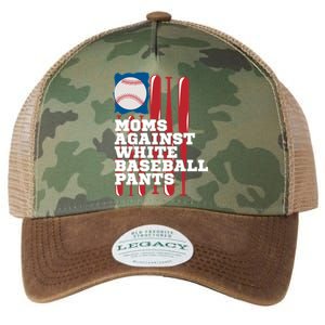 Moms Against White Baseball Pants Funny Baseball Mama Lover Gift Legacy Tie Dye Trucker Hat