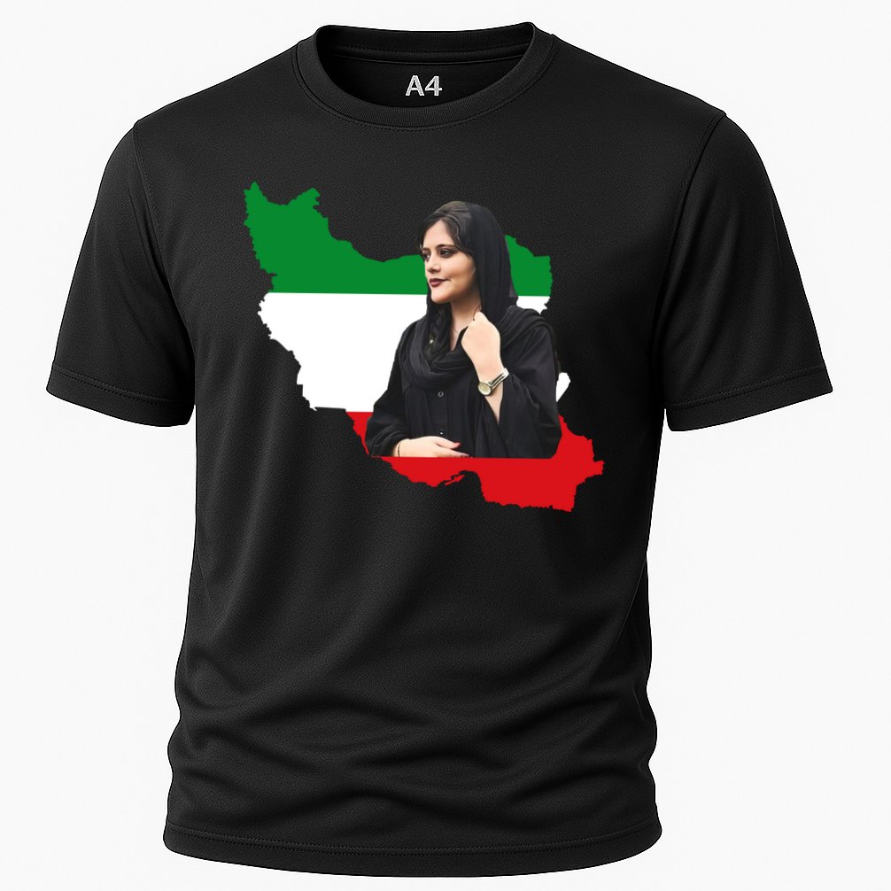 Mahsa Amini Women Life Freedom Cooling Performance Crew T-Shirt