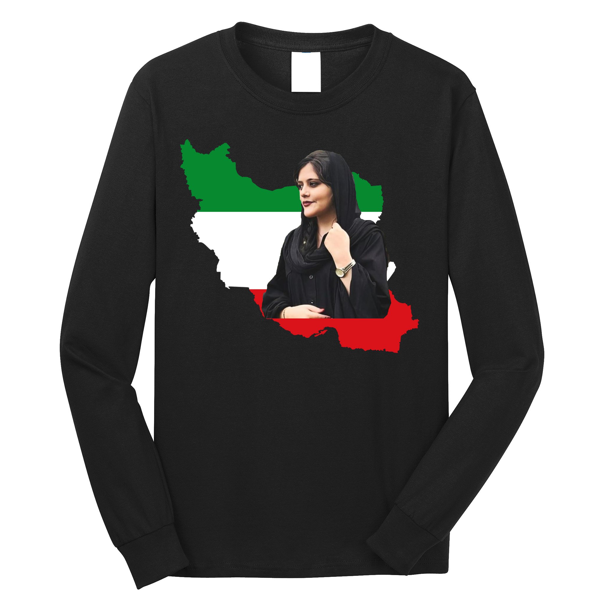 Mahsa Amini Women Life Freedom Long Sleeve Shirt