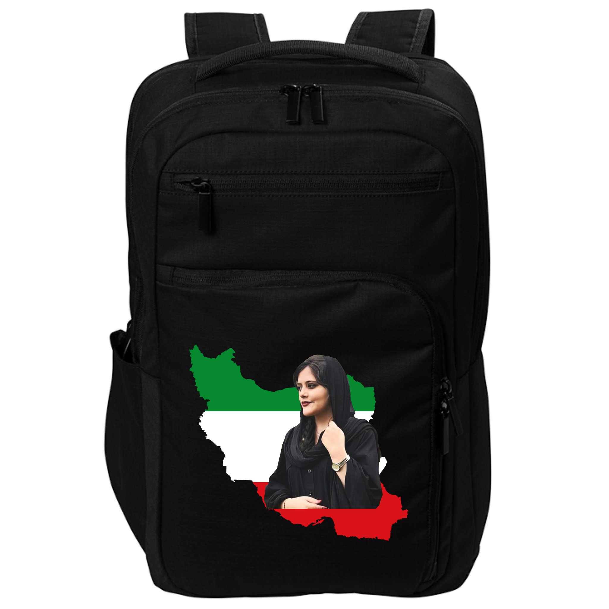 Mahsa Amini Women Life Freedom Impact Tech Backpack