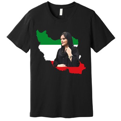 Mahsa Amini Women Life Freedom Premium T-Shirt