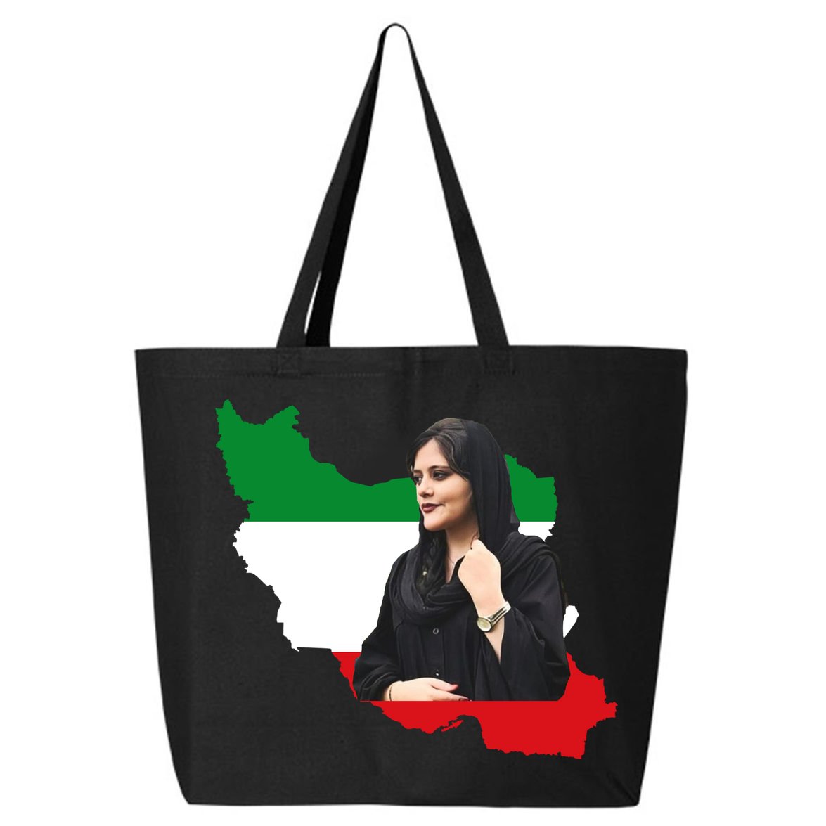 Mahsa Amini Women Life Freedom 25L Jumbo Tote