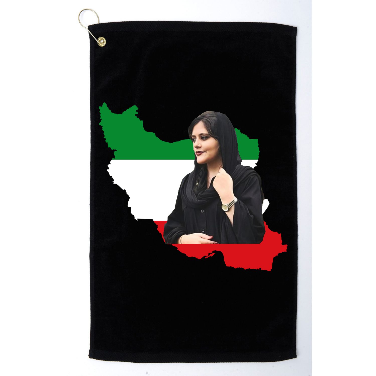 Mahsa Amini Women Life Freedom Golf Towel