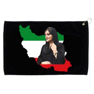 Mahsa Amini Women Life Freedom Grommeted Golf Towel