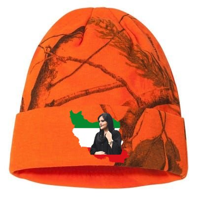 Mahsa Amini Women Life Freedom Kati Licensed 12" Camo Beanie