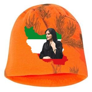 Mahsa Amini Women Life Freedom Kati - Camo Knit Beanie