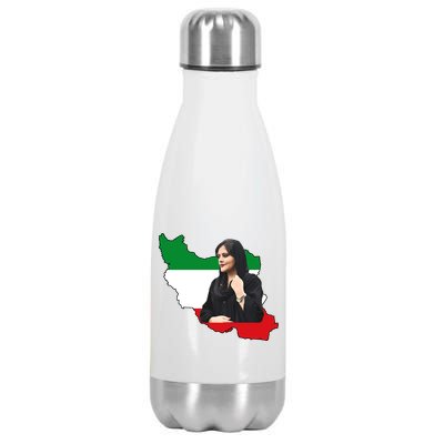 Mahsa Amini Women Life Freedom Stainless Steel Insulated Water Bottle