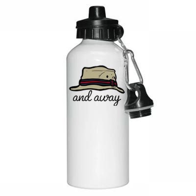 Mortimer And Whitehouse Gone Fishing And Away Aluminum Water Bottle 