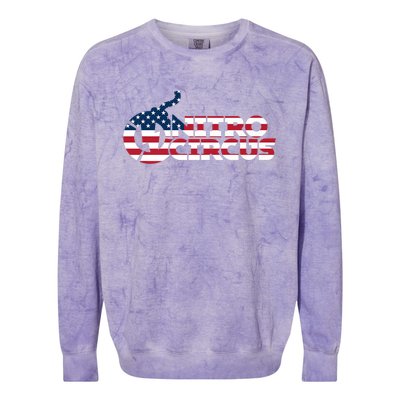 Mens America X Nitro Circus Premium Colorblast Crewneck Sweatshirt