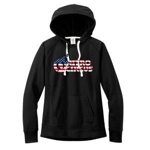 Mens America X Nitro Circus Premium Women's Fleece Hoodie