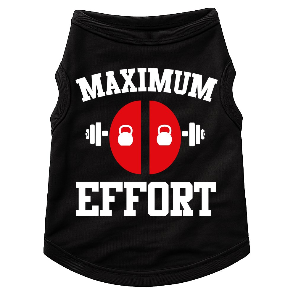 Maximum Effort Doggie Tank