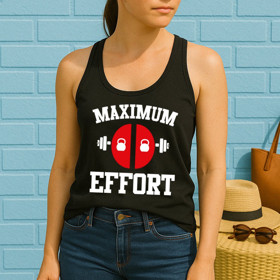 Maximum Effort Womens Tank Top