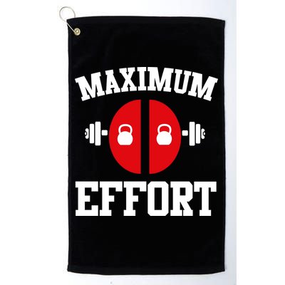 Maximum Effort Golf Towel