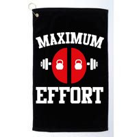 Maximum Effort Golf Towel