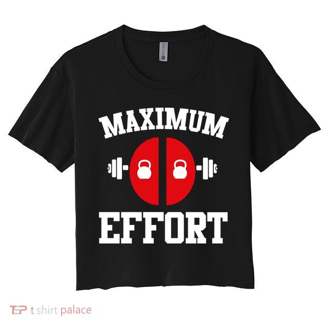Maximum Effort Crop Top