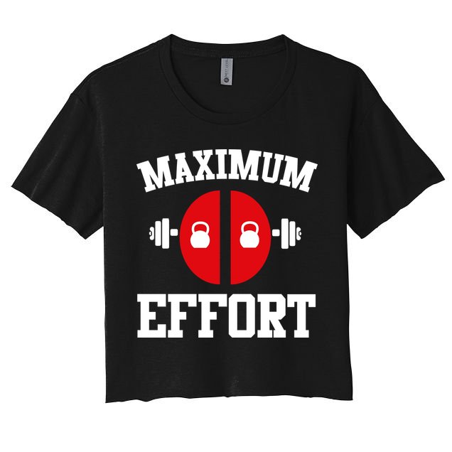Maximum Effort Crop Top