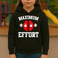 Maximum Effort Kids Hoodie