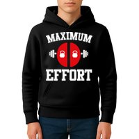 Maximum Effort Kids Hoodie