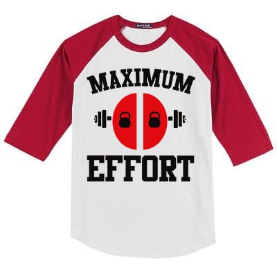 Maximum Effort Kids Colorblock Raglan Jersey