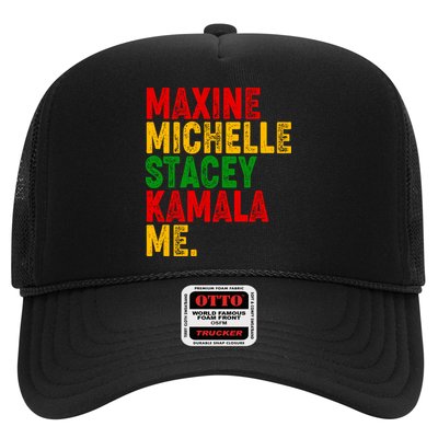 Maxine Michelle Stacey Kamala Me Black History Month Trucker Hat