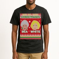 May All Your Christmases Bea White Ugly Christmas Tall T-Shirt