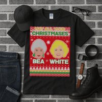 May All Your Christmases Bea White Ugly Christmas Tall T-Shirt