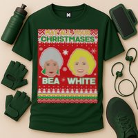 May All Your Christmases Bea White Ugly Christmas Performance Shirt