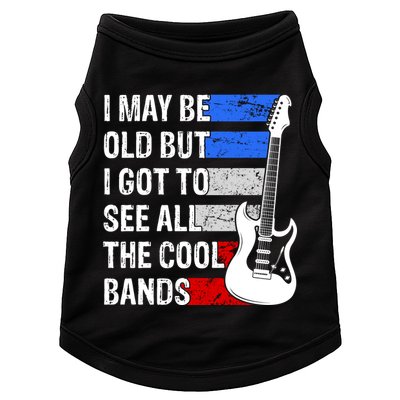 May Be Old Cool Bands Classic Music Doggie Tank