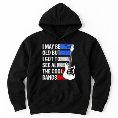 May Be Old Cool Bands Classic Music Hoodie