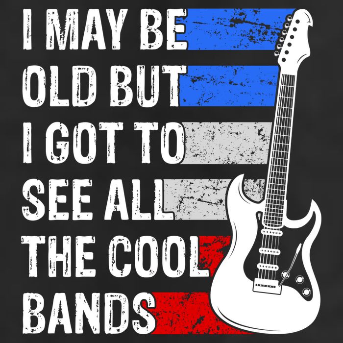 May Be Old Cool Bands Classic Music Adult Drive Performance Visor