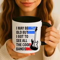 May Be Old Cool Bands Classic Music Mug