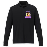 May Birthday Girl Knows More Than You Realize Performance Long Sleeve Polo