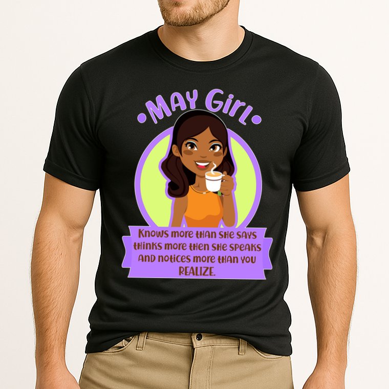 May Birthday Girl Knows More Than You Realize Cooling Performance Crew T-Shirt