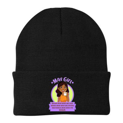 May Birthday Girl Knows More Than You Realize Beanie