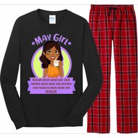 May Birthday Girl Knows More Than You Realize Long Sleeve Pajama Set