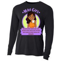 May Birthday Girl Knows More Than You Realize Cooling Performance Long Sleeve Crew