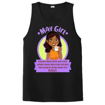 May Birthday Girl Knows More Than You Realize PosiCharge Competitor Tank