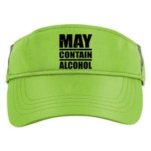 May Contain Alcohol Adult Drive Performance Visor