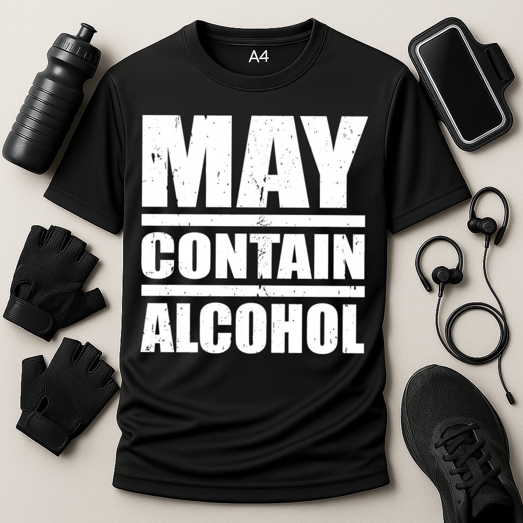 May Contain Alcohol Performance Shirt