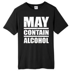 May Contain Alcohol Tall Fusion ChromaSoft Performance T-Shirt