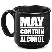 May Contain Alcohol 15oz Campfire Ceramic Mug