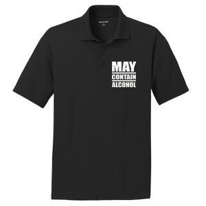 May Contain Alcohol PosiCharge RacerMesh Polo