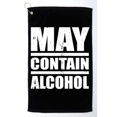 May Contain Alcohol Golf Towel