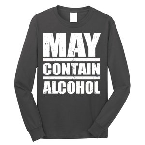 May Contain Alcohol Long Sleeve Shirt