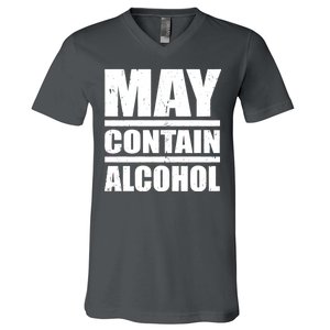 May Contain Alcohol V-Neck T-Shirt