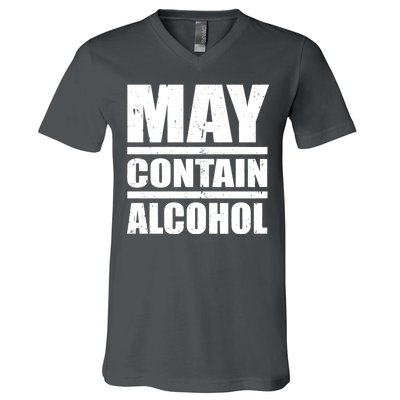 May Contain Alcohol V-Neck T-Shirt